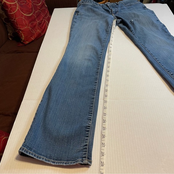 Eddie Bauer Jeans Bootcut Curvy Fit Denim 5 Pocket Pants Sz 6 - Picture 5 of 5